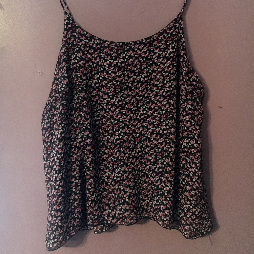 Flowered tank top
